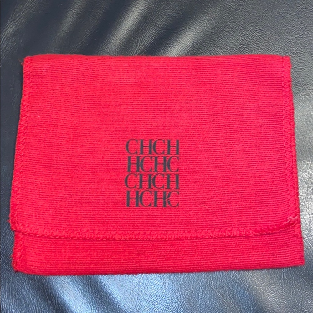 CAROLINA HERRERA wallet holder dust bag